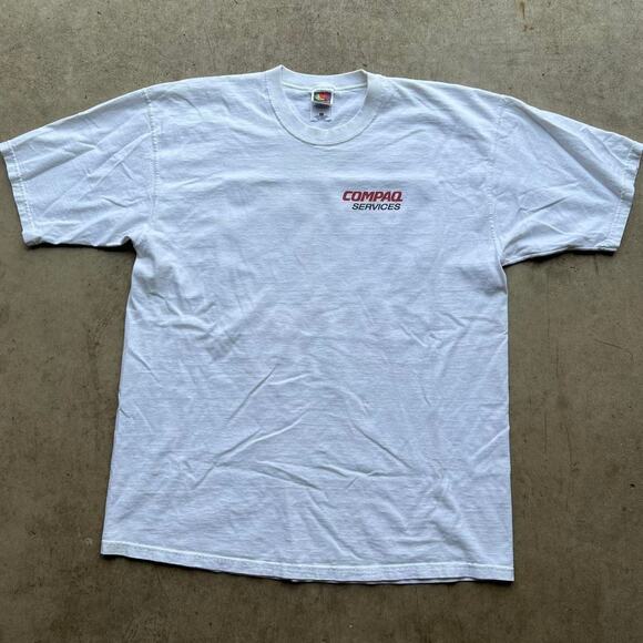 90s Compaq Computers Tech Art Tee 23x30” - Picture 3 of 7